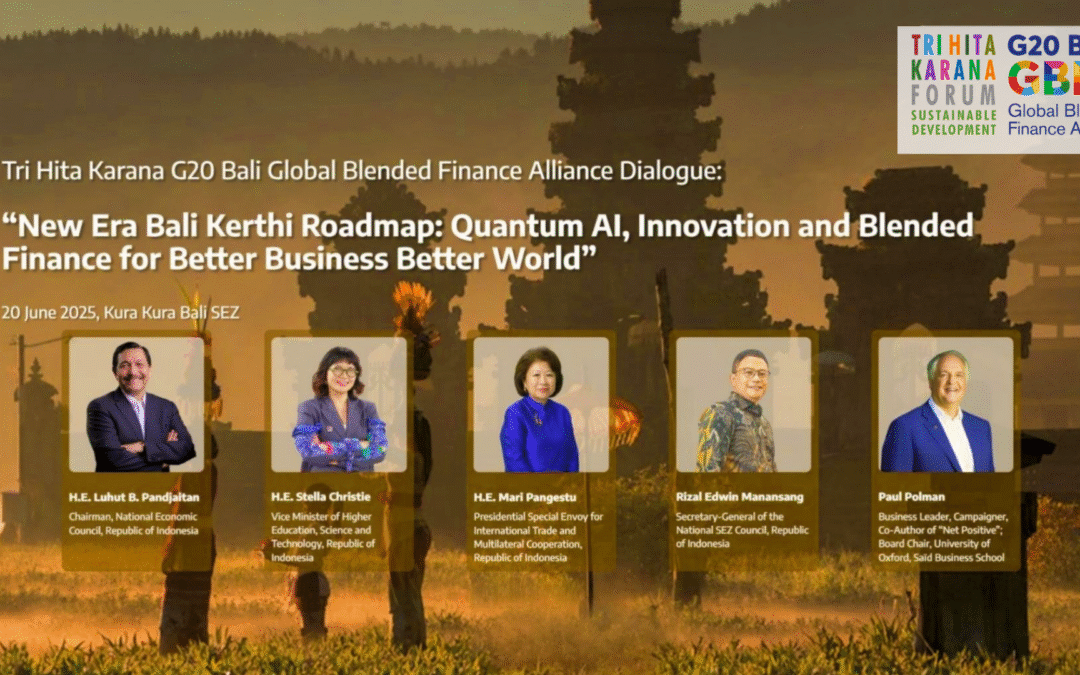 20 Jun 2025 | THK G20 Bali GBFA Dialogue, “NEBK: Quantum AI, Innovation & Blended Finance”