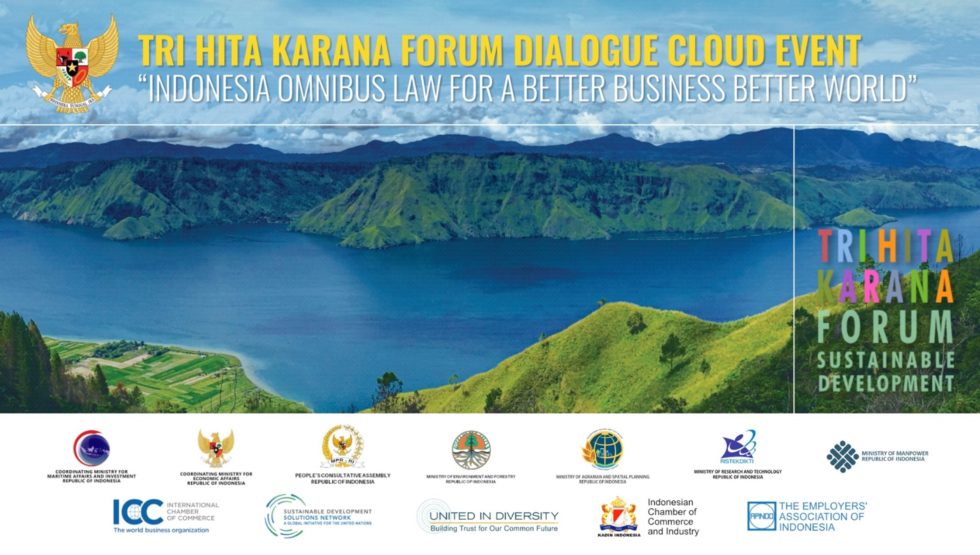 30 Nov 2020 | Tri Hita Karana Forum Partners Dialogue “Indonesia Omnibus Law for a Better Business Better World”